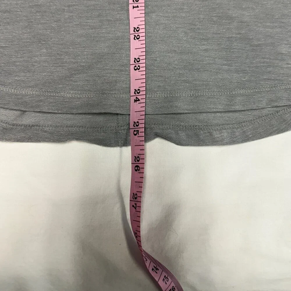 The North Face Wander Slitback Tee Women’s Medium Gray Keyhole EUC - Picture 11 of 13
